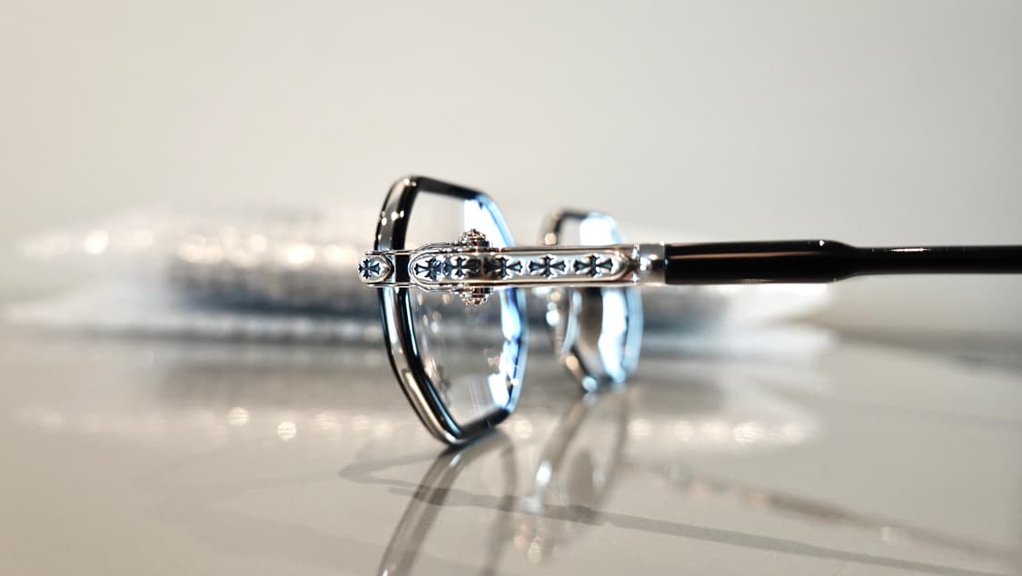 크롬하츠 TATTERS (태터스) BK/SS 안경 상품이미지4