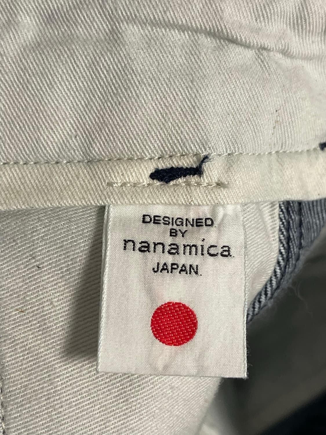 나나미카(nanamica) 와이드 데님 팬츠 인디고30 상품이미지8