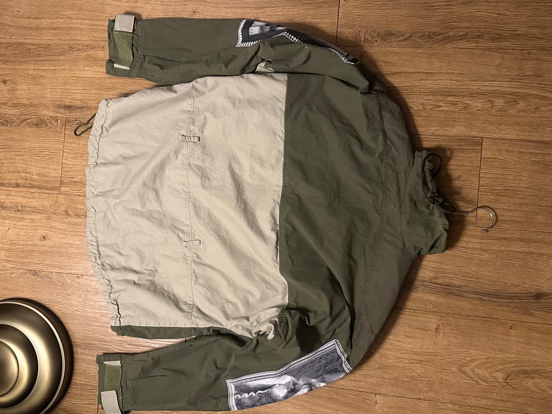 카브엠트 CAV EMPT 카키 아노락 자켓 L정도 상품이미지4