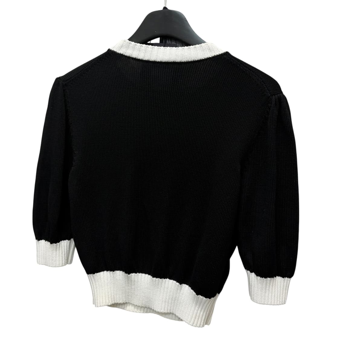 프라다 미니 로고 크롭 코튼 니트 (55) 상품이미지5