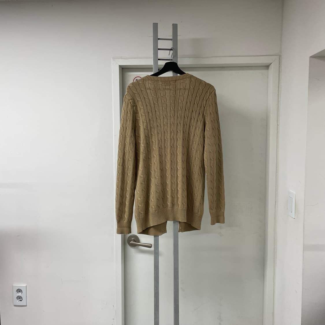폴로 랄프로렌 케이블 가디건 베이지 XL(W) 상품이미지6