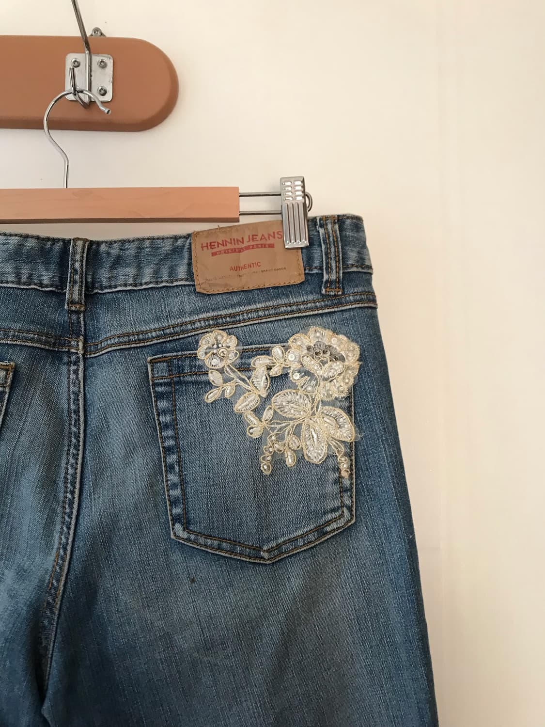 오리엔탈 데님 부츠컷 팬츠 상품이미지9