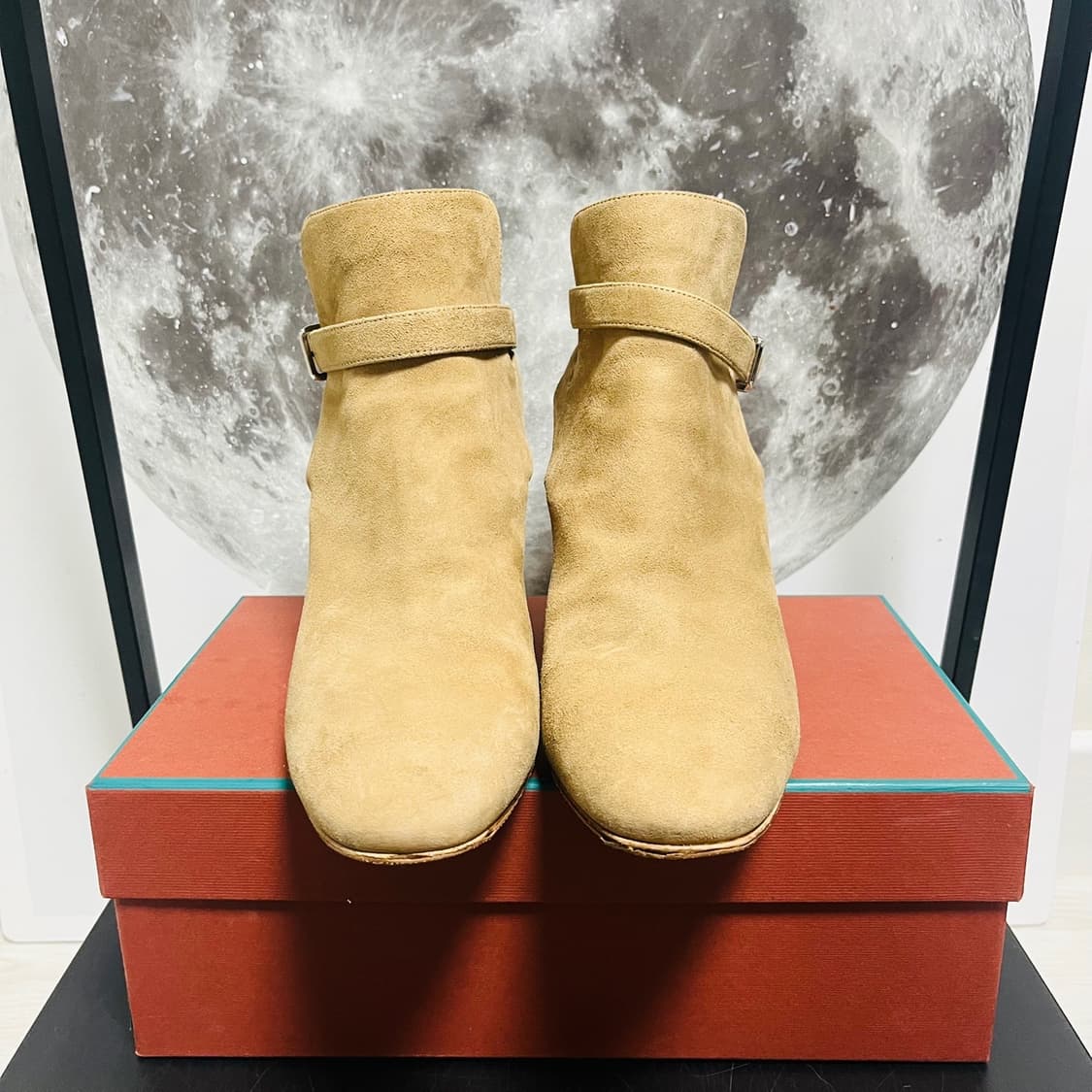 정품 38) 로로피아나 레일라 스트랩 스웨이드 부츠 240~245 상품이미지3