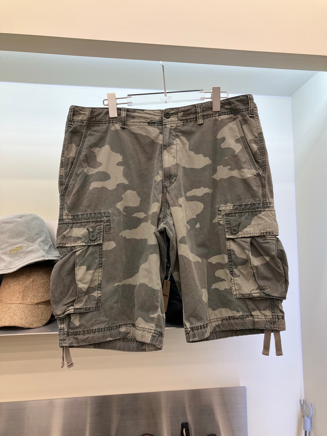 워싱 카모 카고팬츠 상품이미지1