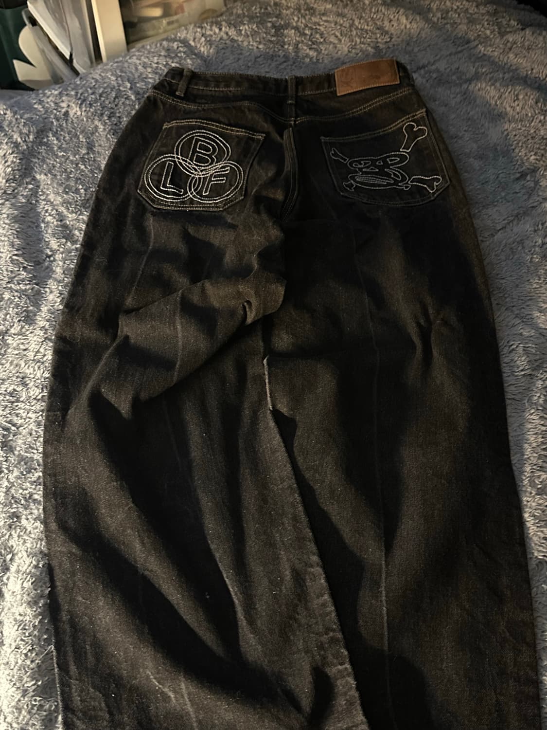 boylongface 데님 팬츠 M 상품이미지3