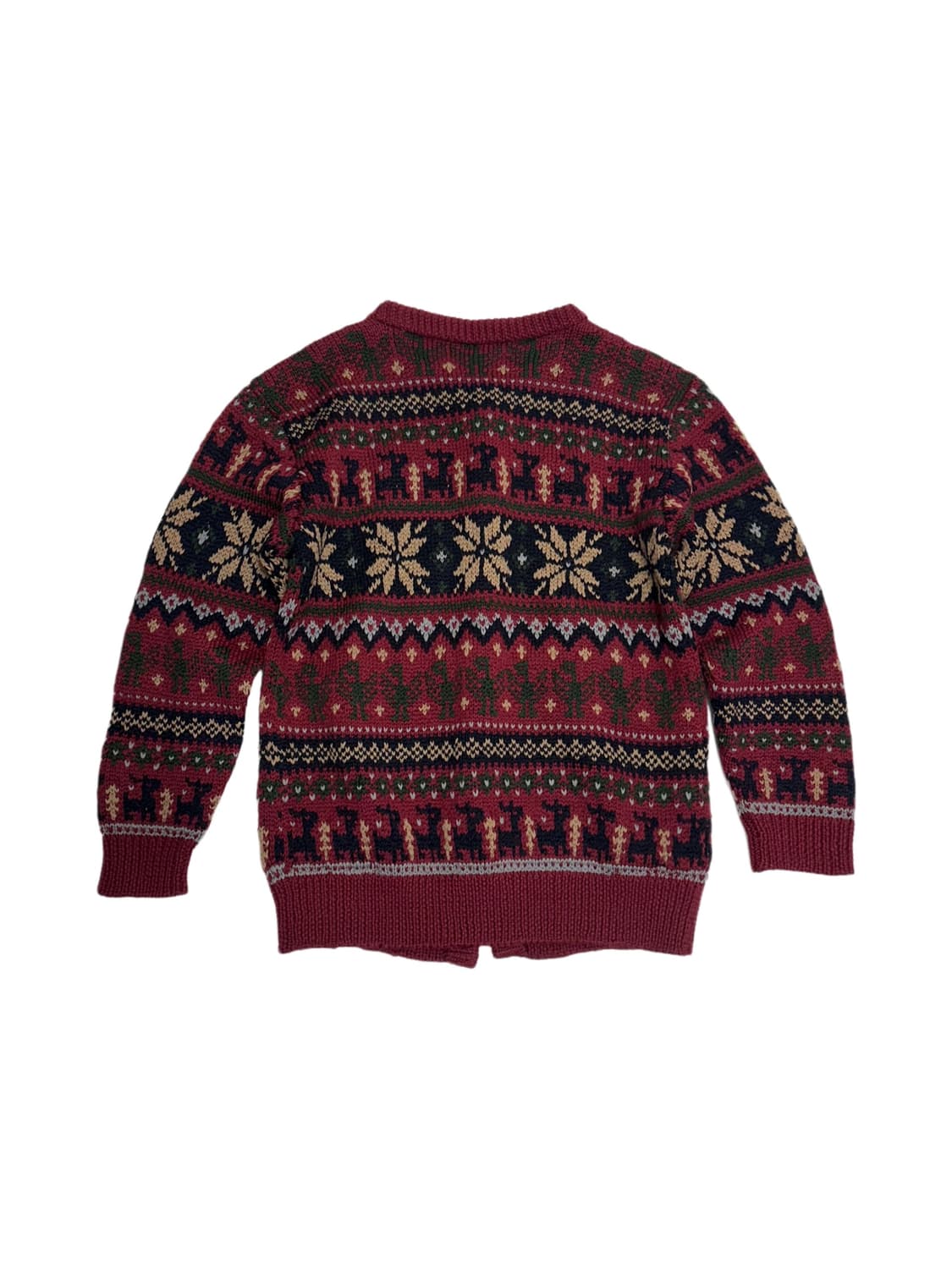 Atelier Meiku 에스닉 코위찬 니트 가디건 일본빈티지 상품이미지7