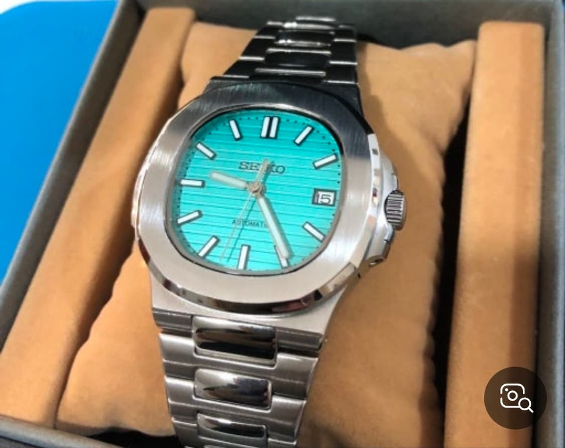 [새상품] 세이코 모드(MOD) 티파니 블루 다이얼 - 노틸러스 스타일  상품이미지1