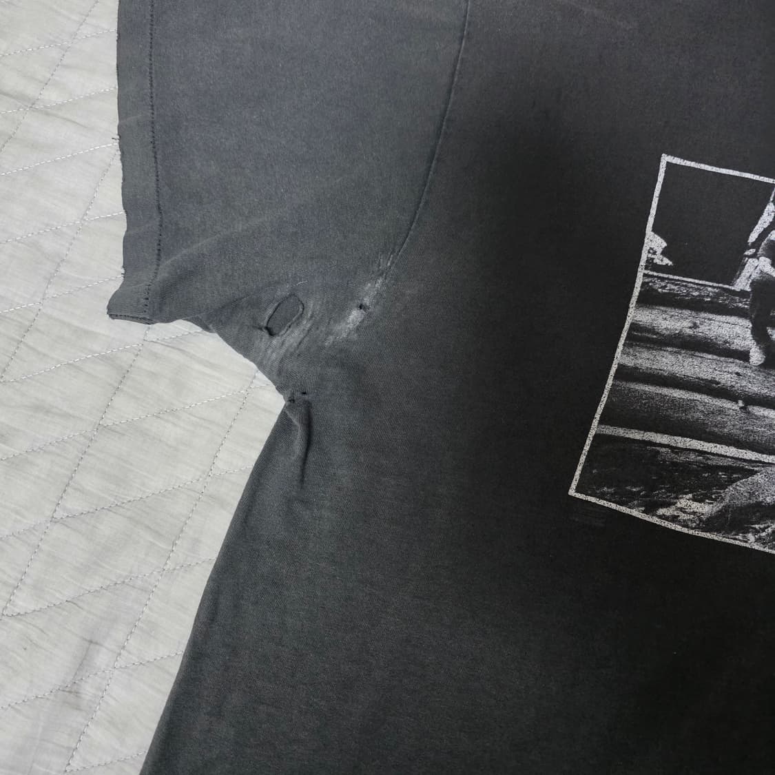 [XL] 90s 비스티 보이즈 블랙 빈티지 밴드티 트래쉬드 상품이미지3