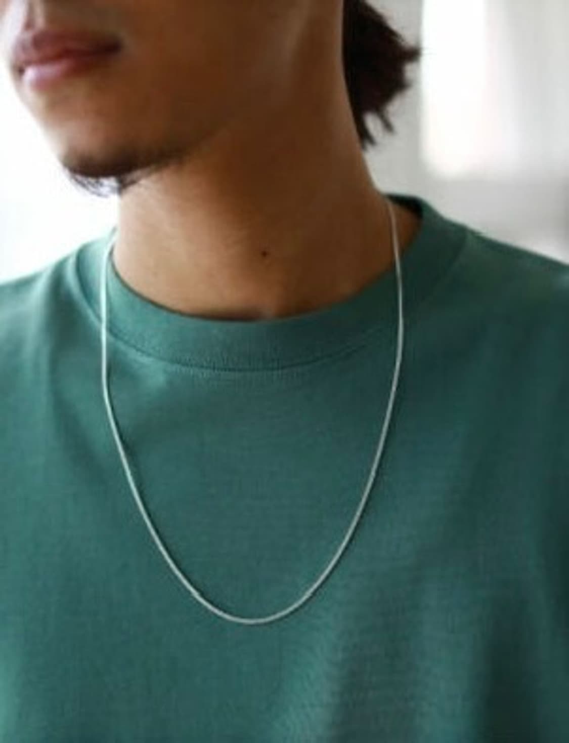 빔즈 체인 925 실버 목걸이 상품이미지1