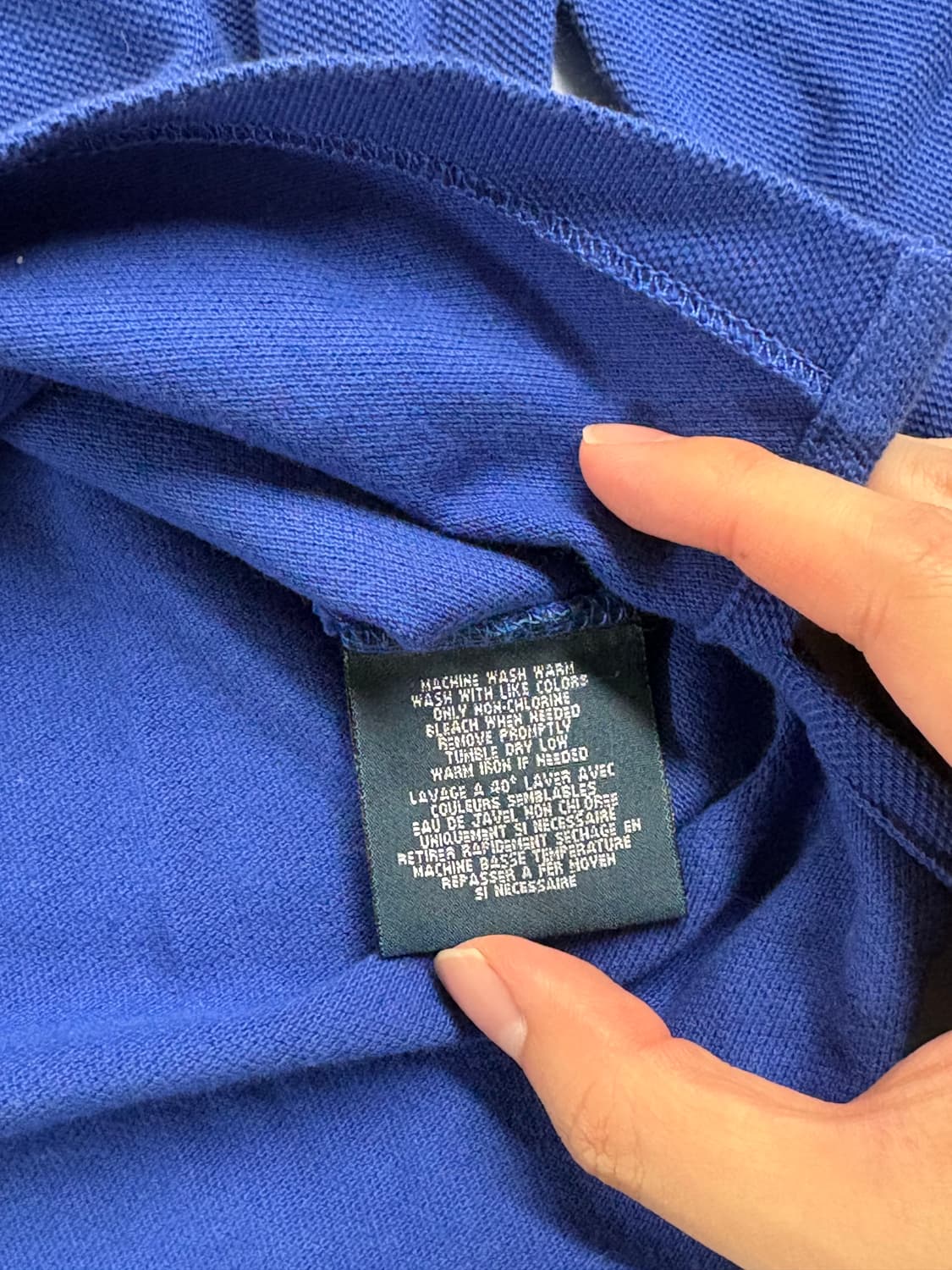 폴로 랄프로렌 빅포니 긴팔 카라 티셔츠 상품이미지4