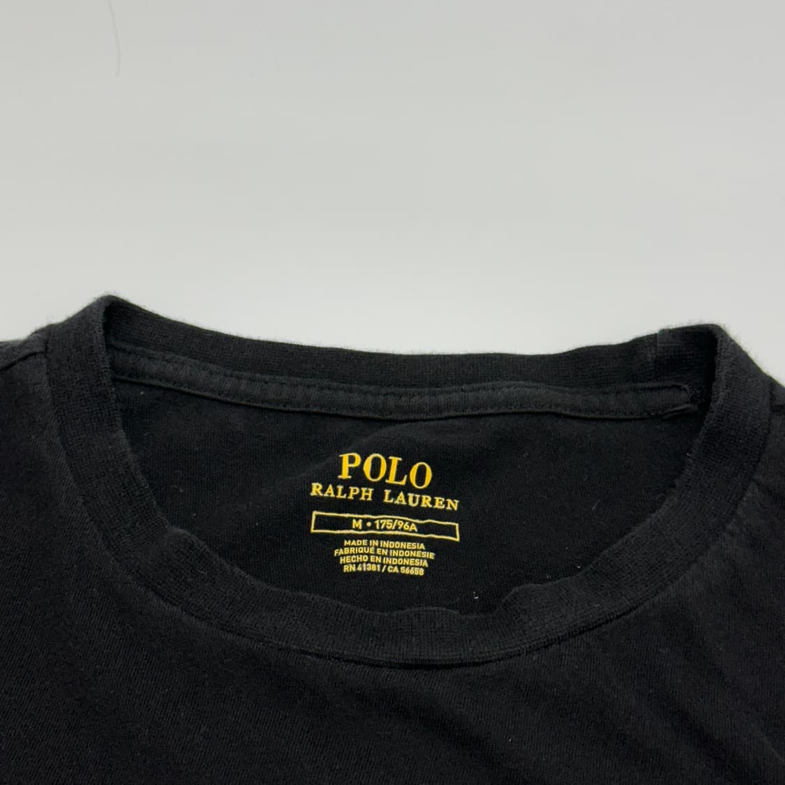 폴로 블랙 반팔티 상품이미지2
