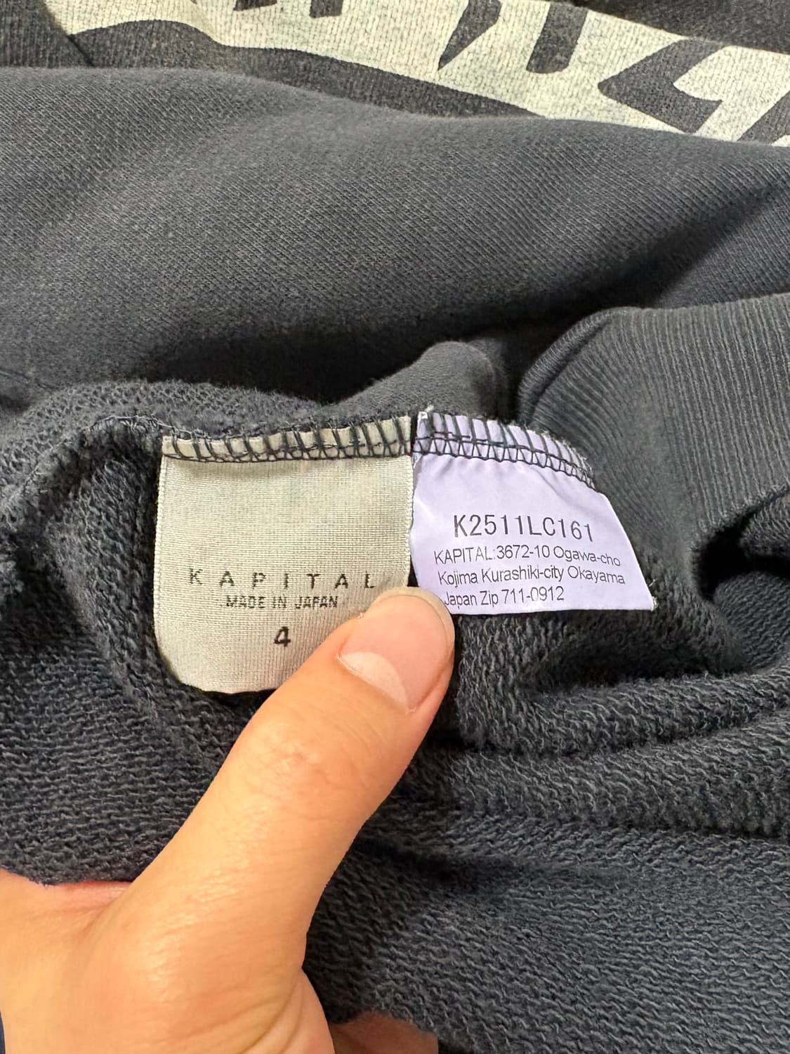 캐피탈 Kapsize Rule 후드티 상품이미지4