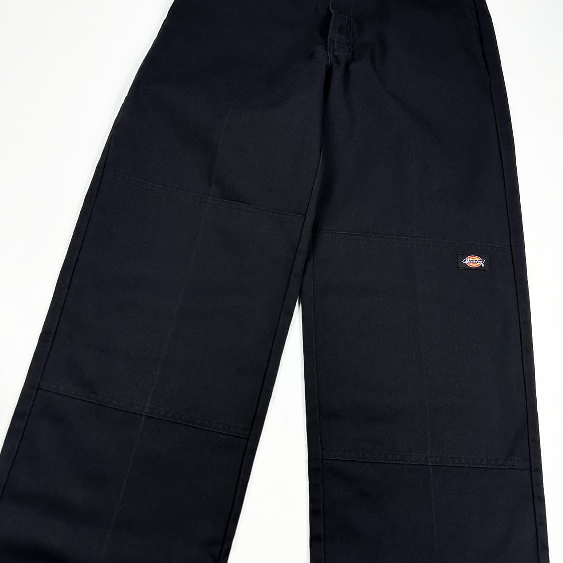 32 디키즈 오리지널 루즈핏 더블니 워크팬츠 블랙 상품이미지3