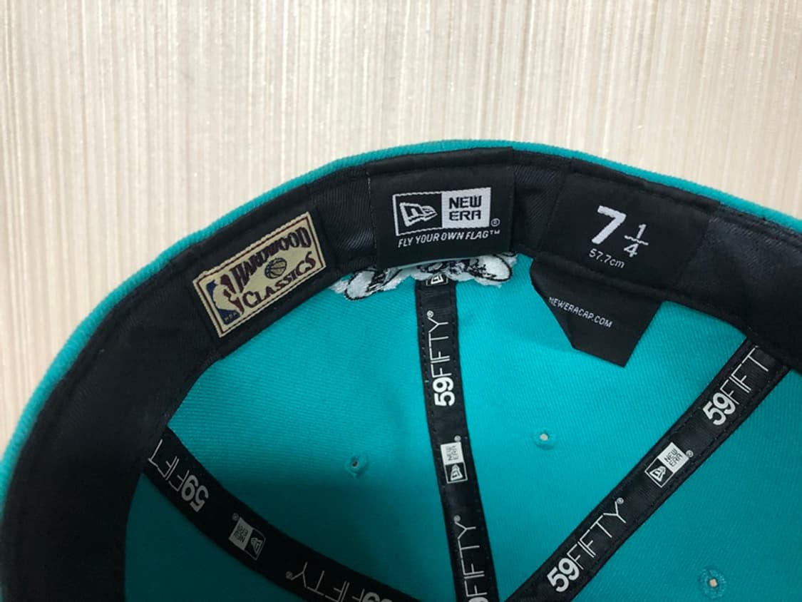 NBA 뉴에라 HWC 샬럿호네츠 59FIFTY 모자/캡 7 1/4 상품이미지10