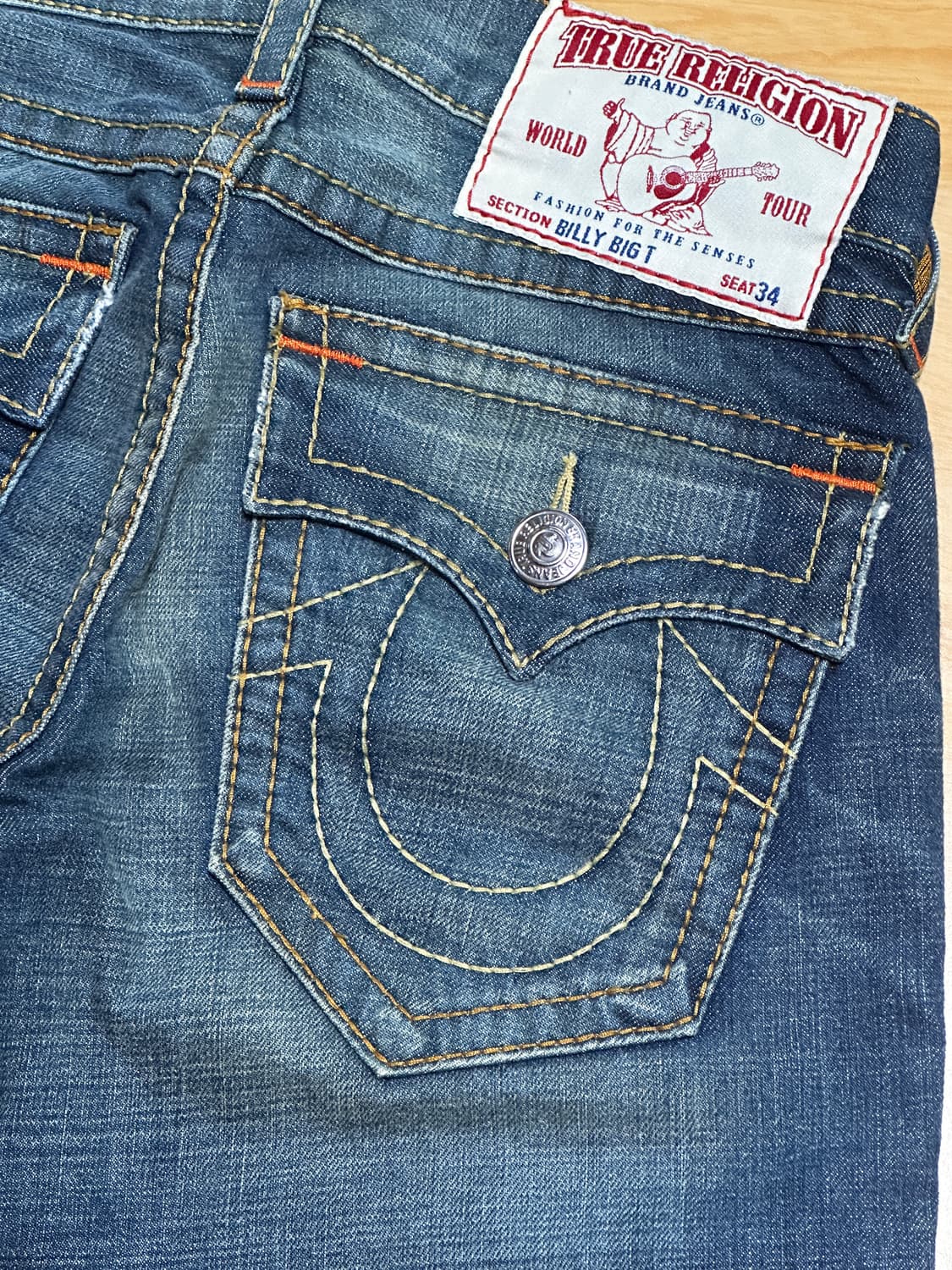 미사용 새상품/USA제] 트루릴리전 빌리 빅티(BILLY BIG T) 상품이미지6