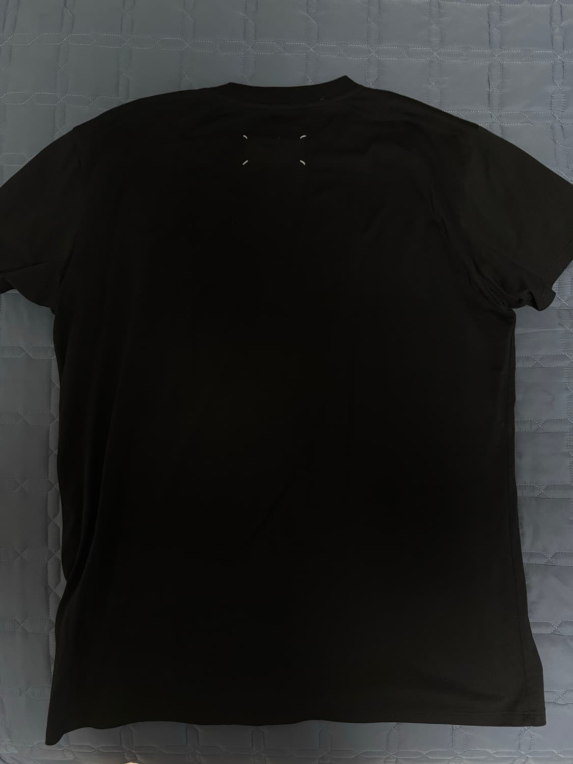 메종 마르지엘라 블랙 크루넥 티셔츠 XL 상품이미지4