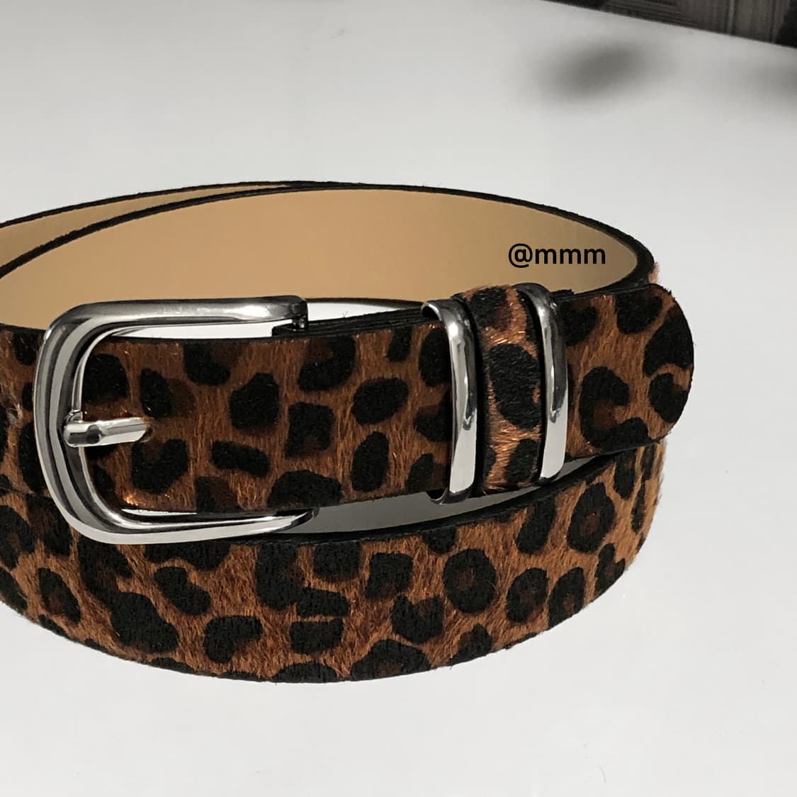범 레오파드 호피 송치 벨트🐆 상품이미지8
