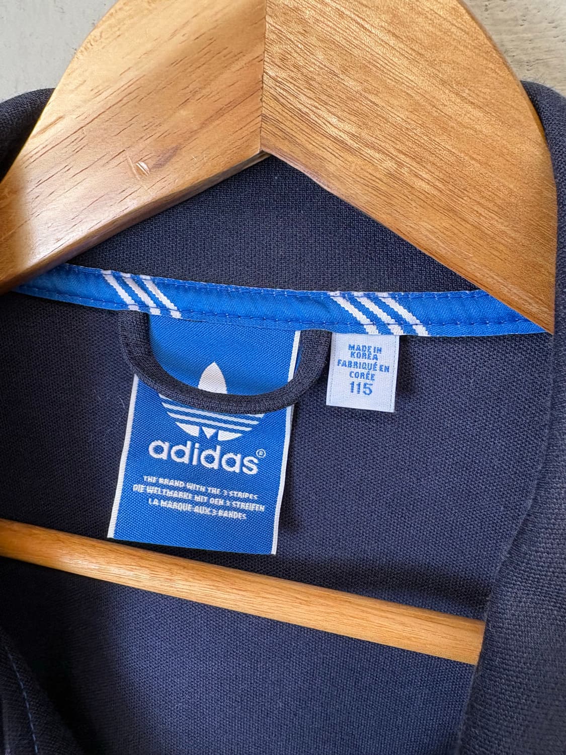 아디다스 유로파 삼선 트랙탑 져지 네이비 상품이미지6