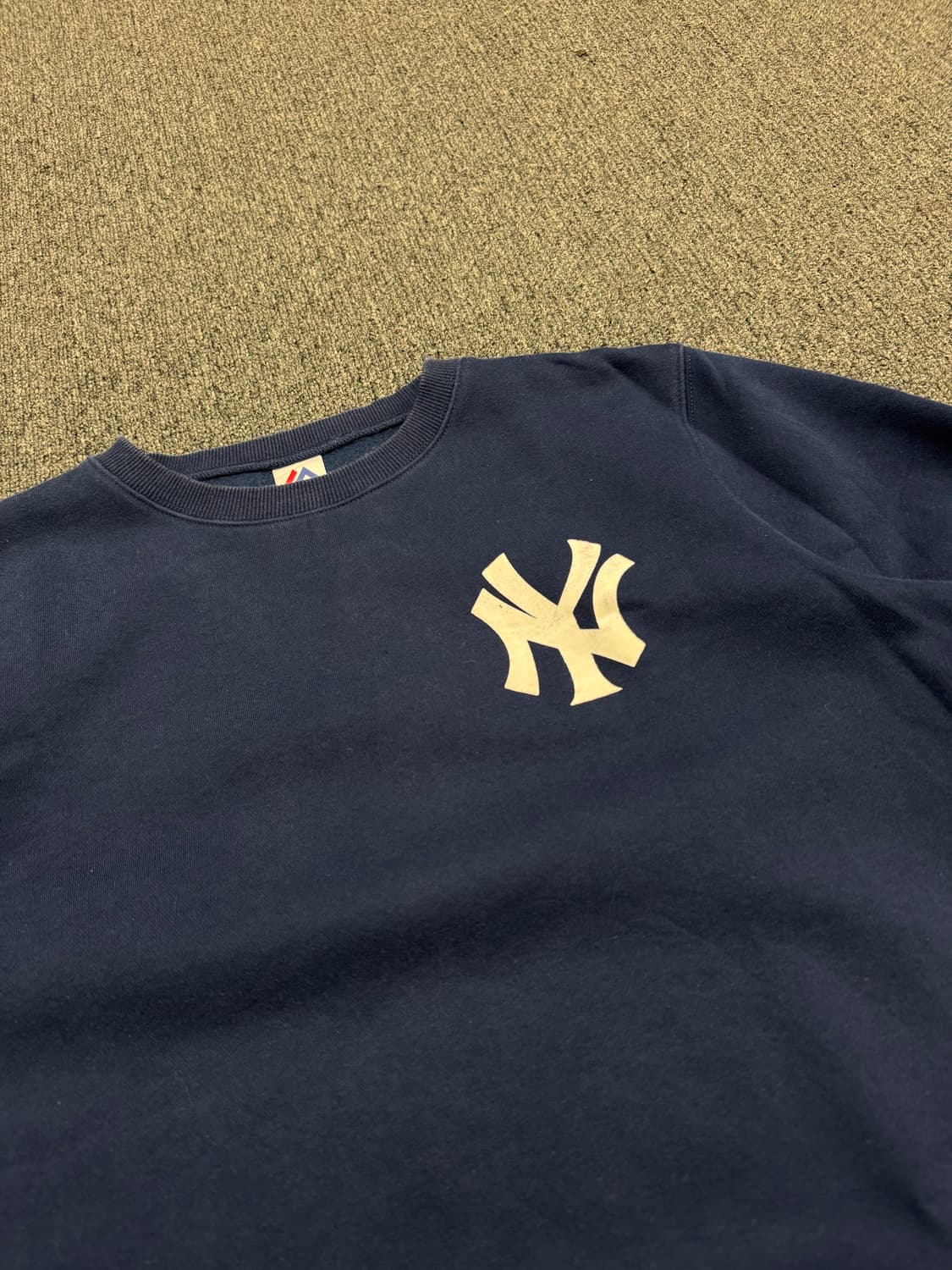 마제스틱 빈티지 뉴욕 양키스 네이비 스웻셔츠 상품이미지2