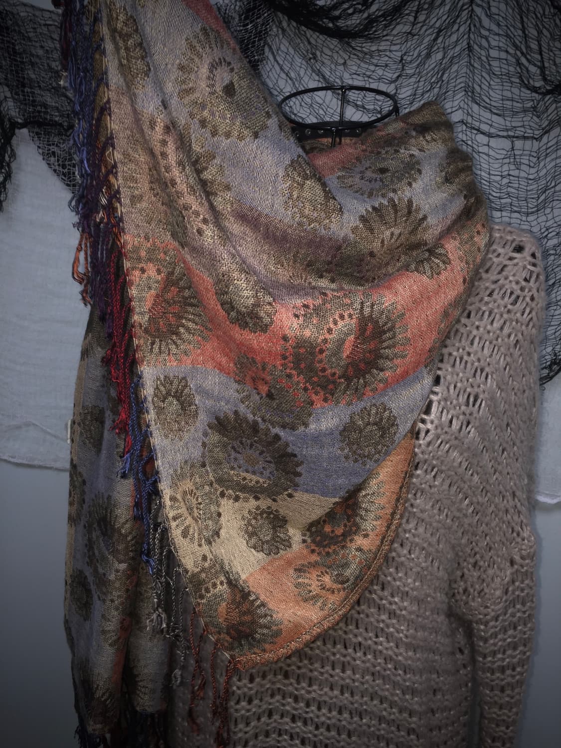 (1+1) indian hippie grunge detail scarf  상품이미지8