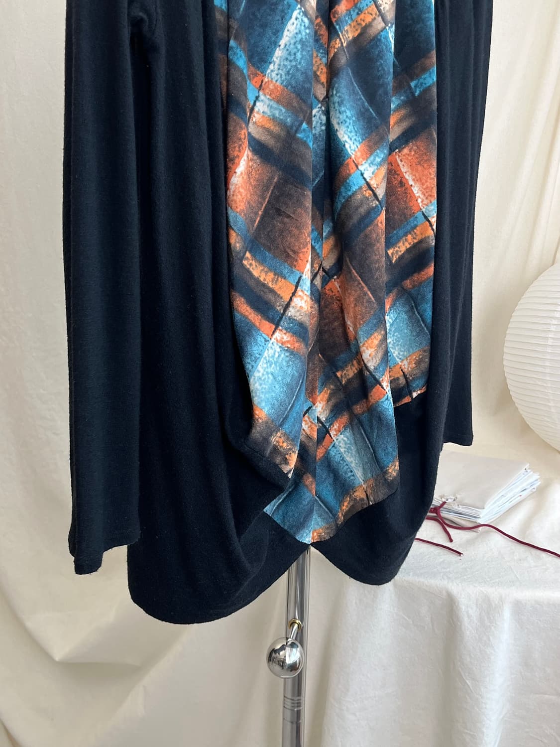 Atsuro Tayama Checked Knit Top 상품이미지5