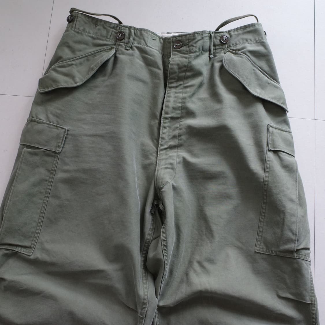 50s 미군 오리지널 M51 필드 카고 팬츠 L-R 상품이미지2