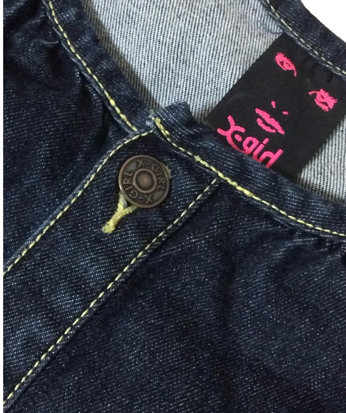 X-girl 데님 미니원피스 상품이미지4