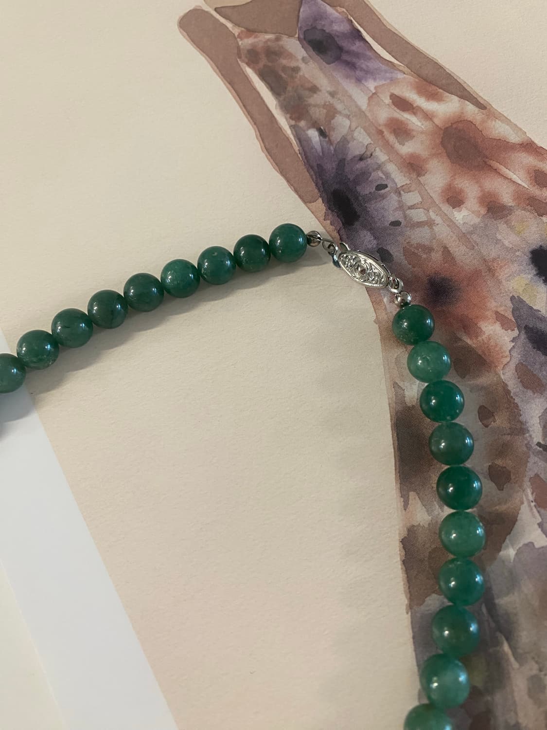 빈티지 옥구슬 목걸이 상품이미지4