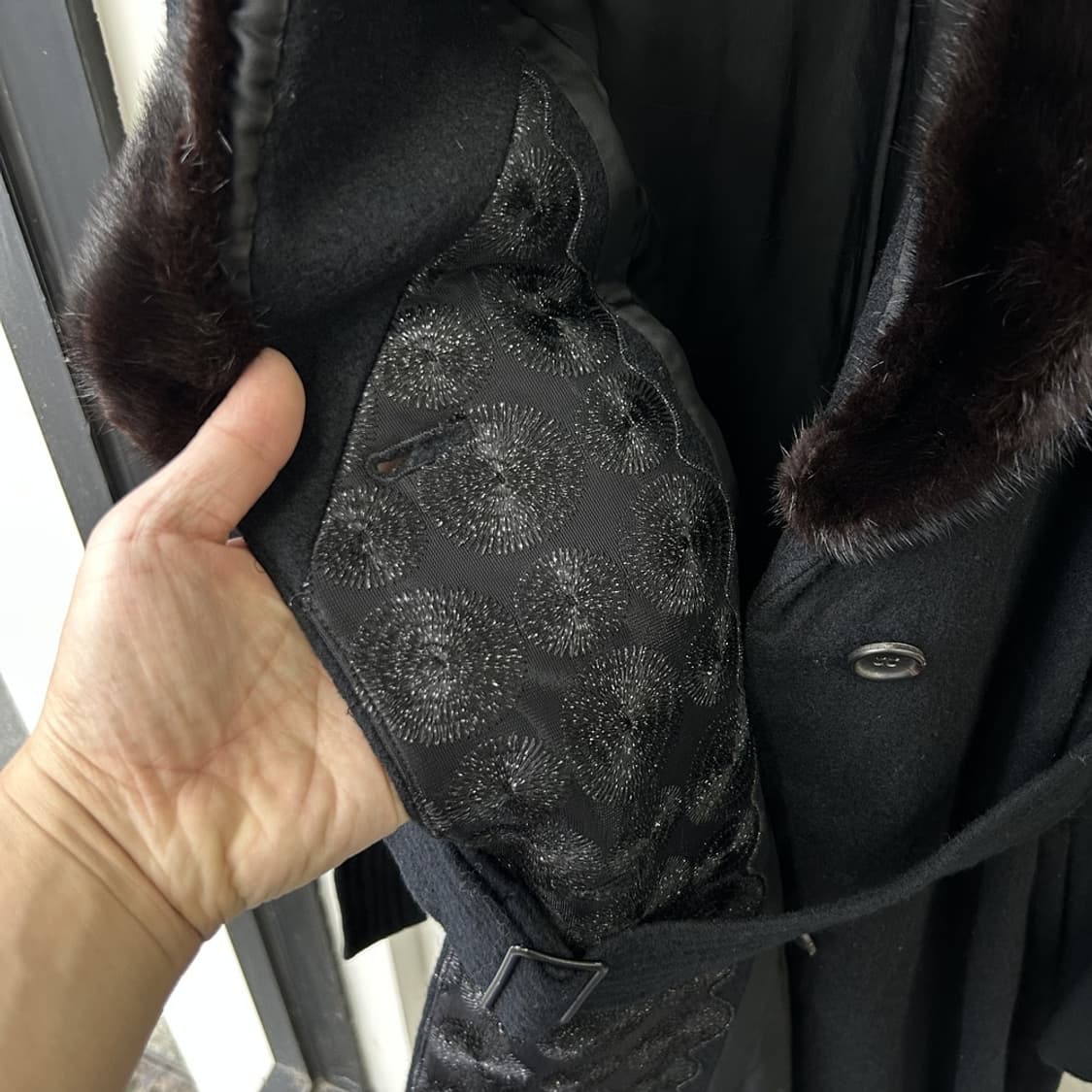 15299 - 이세이 미야케 FETE 울 롱코트 (울 100%) 상품이미지5