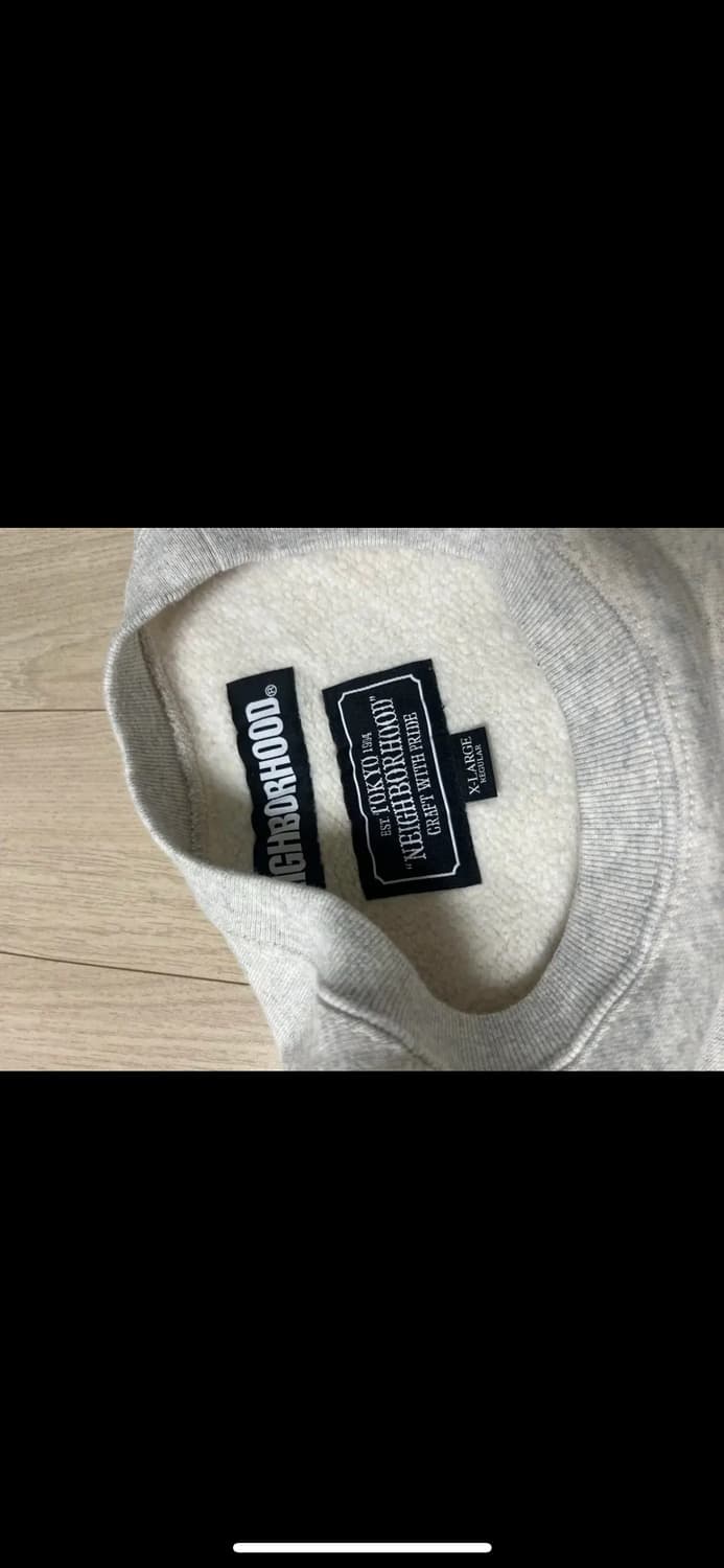 네이버 후드 맨투맨 멜란지 XL 상품이미지9