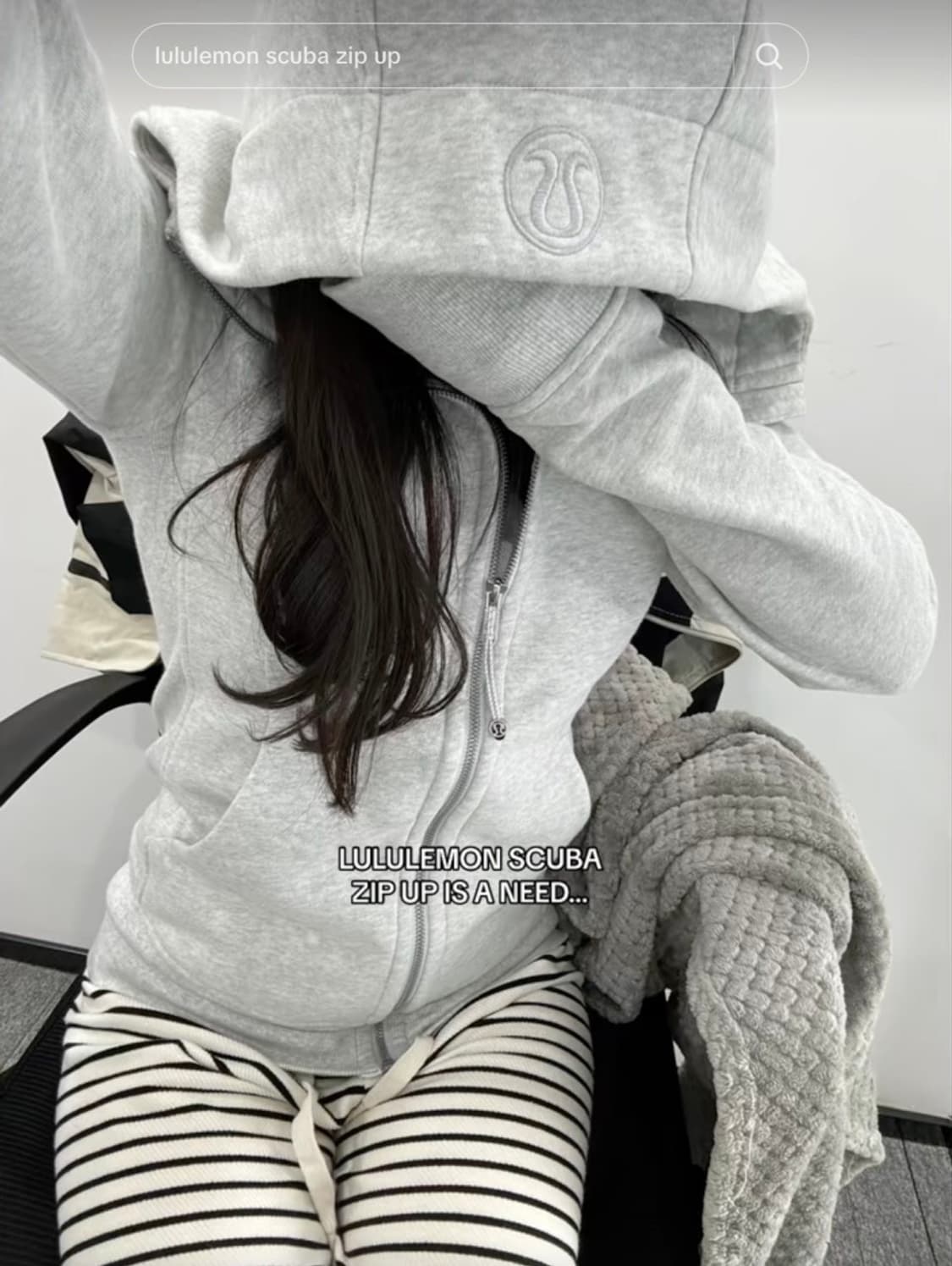 룰루레몬 후드집업 상품이미지1