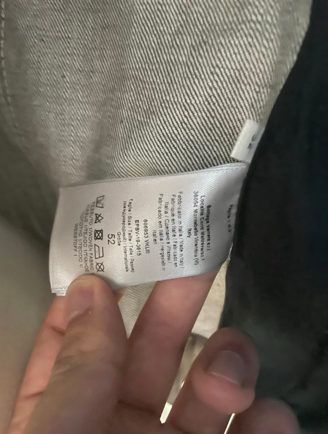 보테가 믹스 레더 자켓(식케이 착용) 상품이미지2