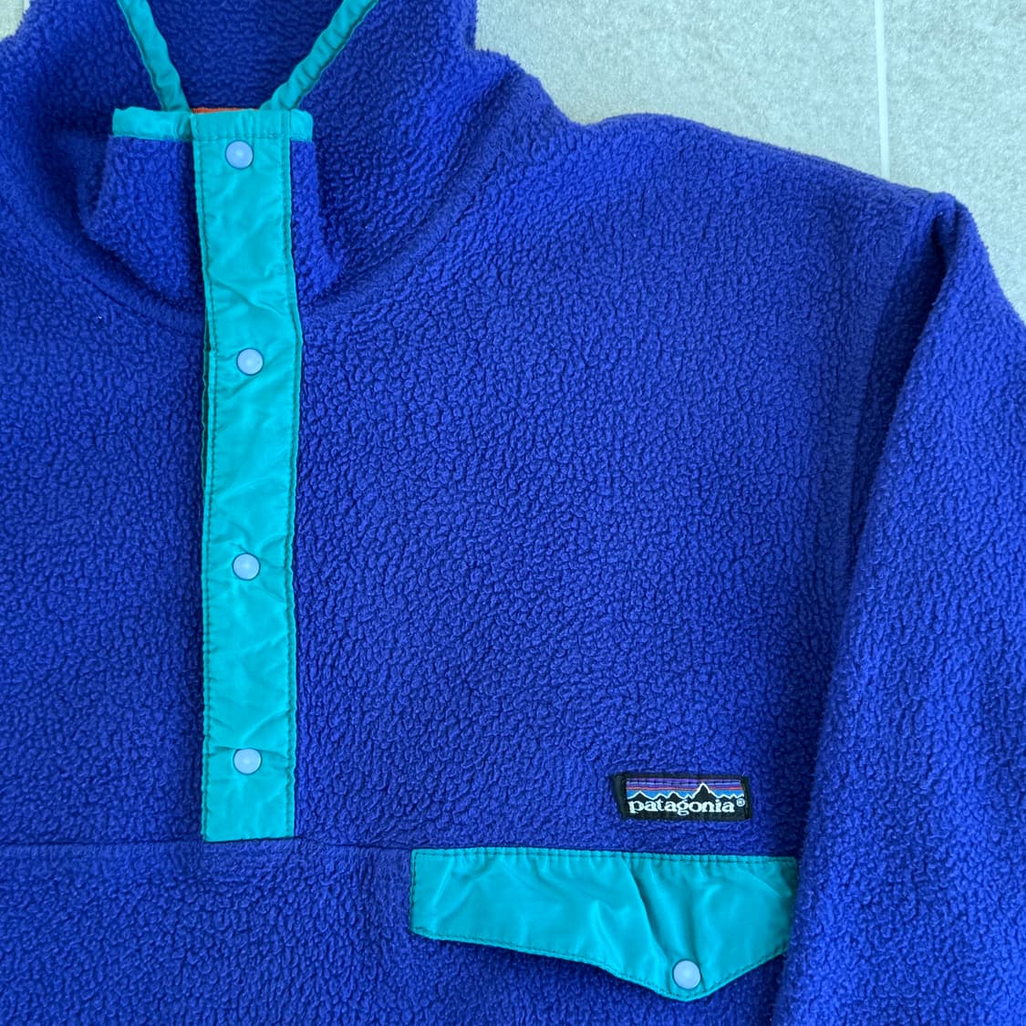 파타고니아 신칠라 퍼플 S, made in usa 상품이미지4