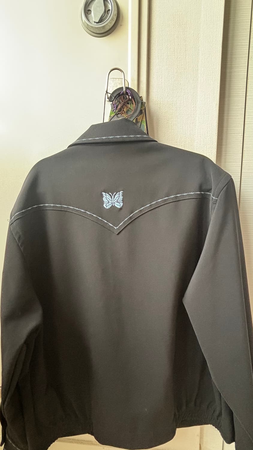 니들스 PE/PU 더블 클로스 웨스턴 스포츠 자켓 블랙 상품이미지2