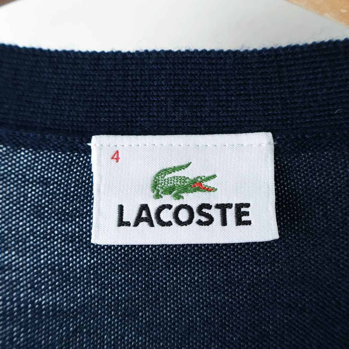 100/라코스테 울 가디건 상품이미지7