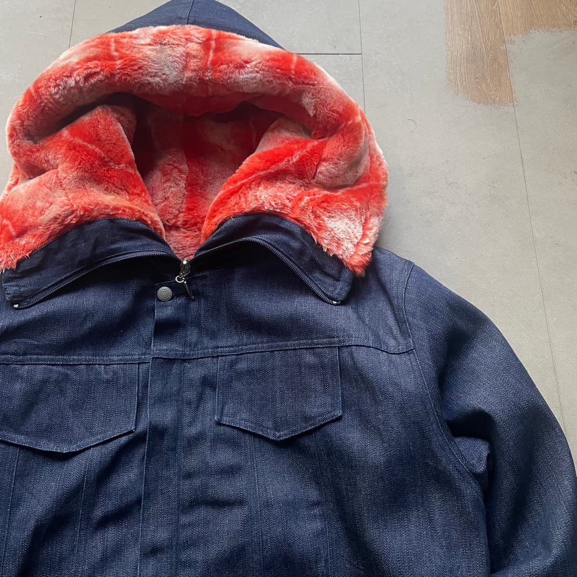 에비수 데님 재킷 상품이미지4