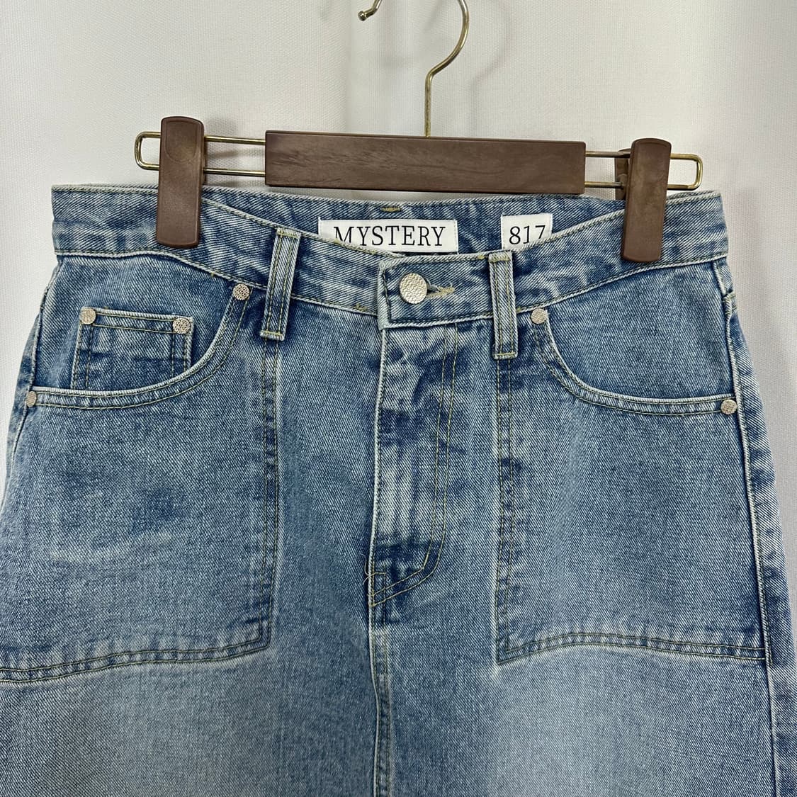  MYSTERY 여자 청치마 데님 스커트 M (30인치정도) 상품이미지2