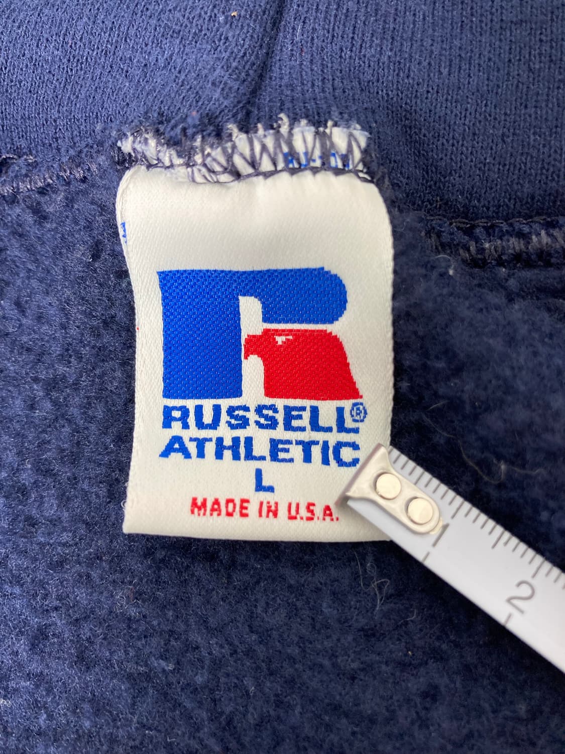 90s Russell zip up Hoodie 상품이미지3