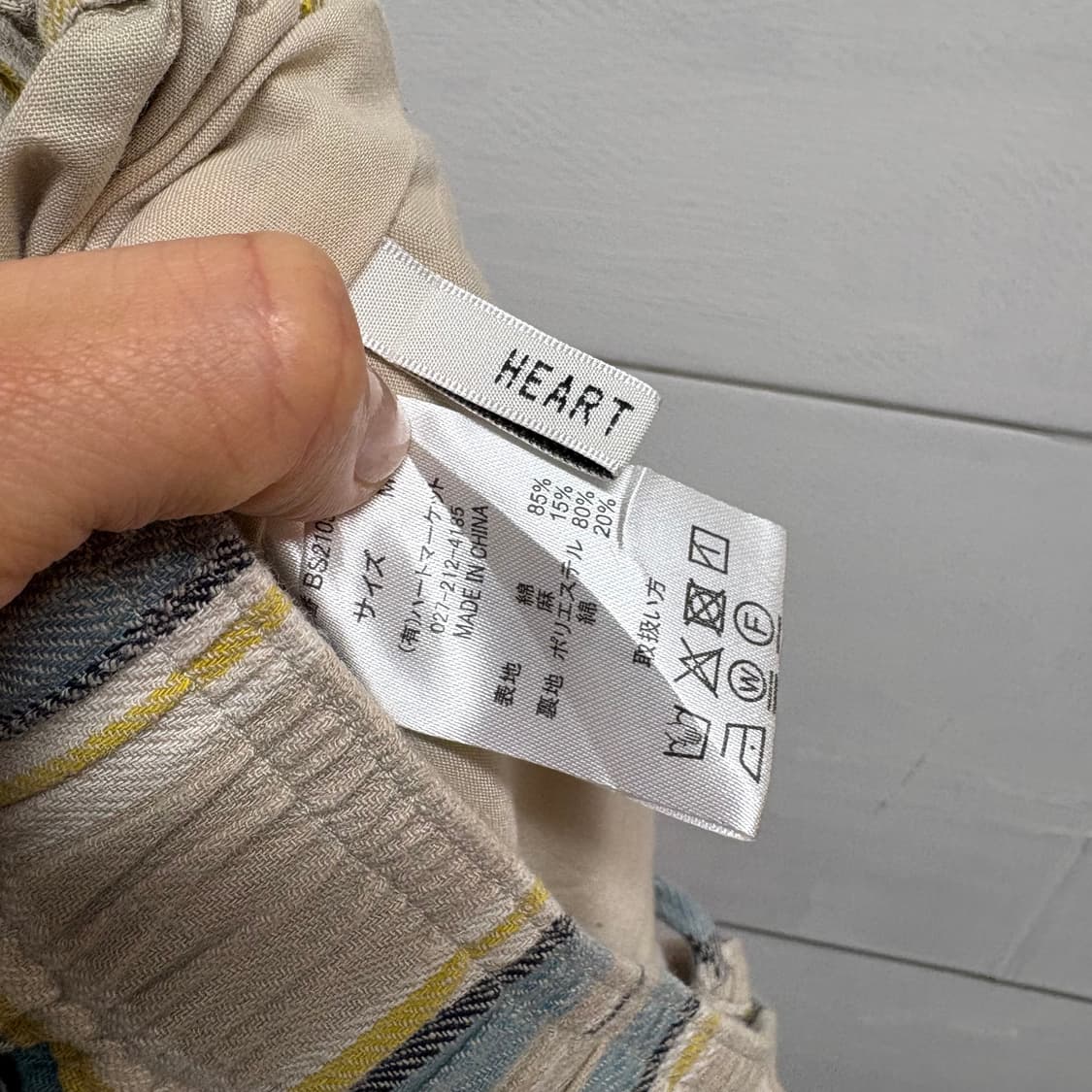 코튼 린넨 체크 플레어 모리걸 롱 스커트 M JPN 상품이미지4