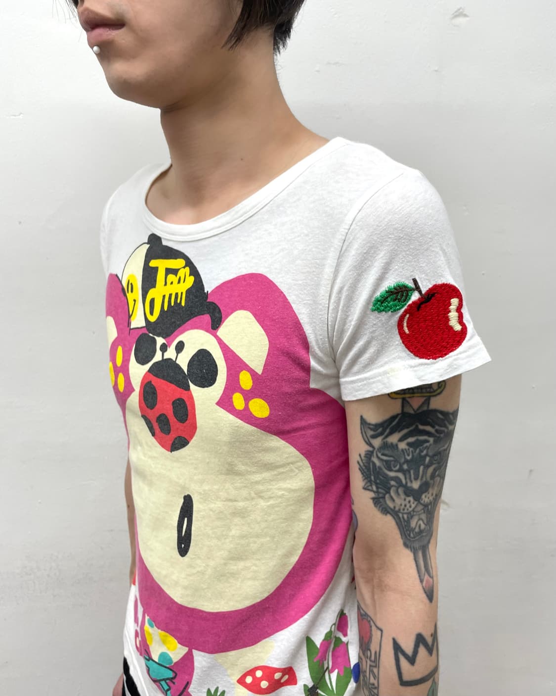 JAM BIG bear apple t-shirt  상품이미지4