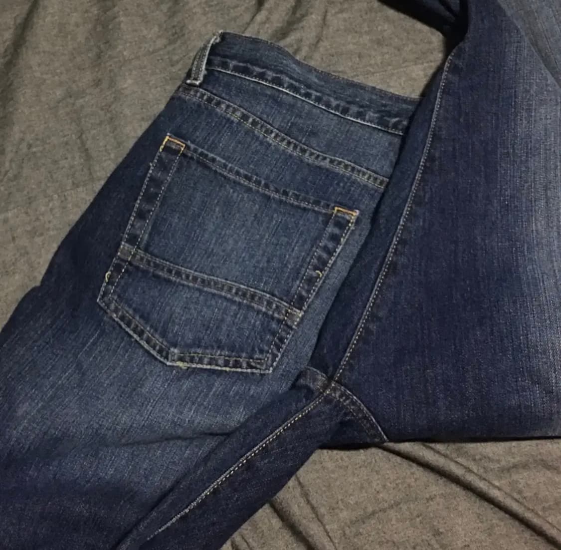 Relaxed fit Blue Denim Pants 상품이미지7