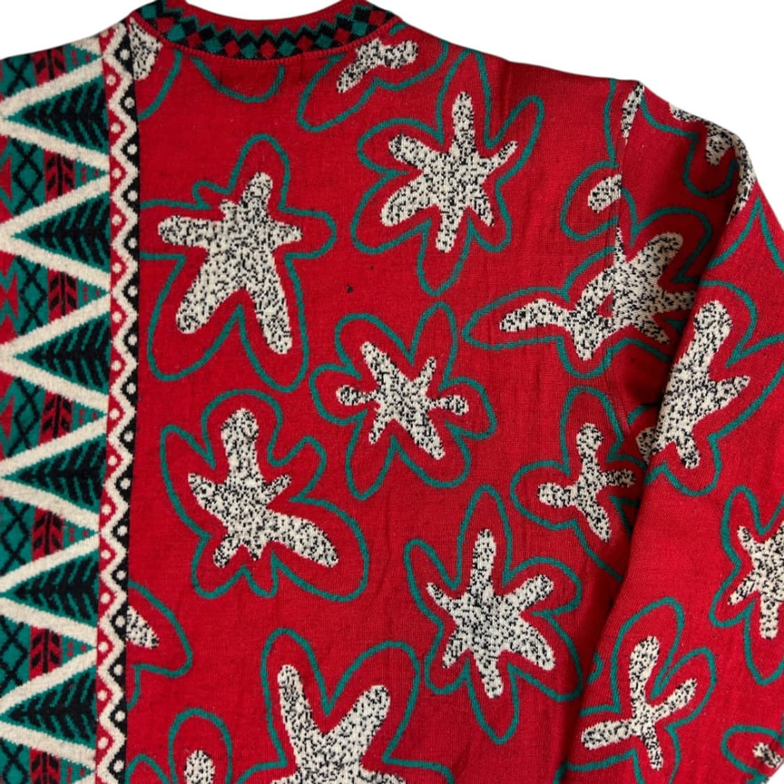 M) 겐조 골프 90s 에스닉 아트 패턴 니트 스웨터 TK-002 상품이미지4