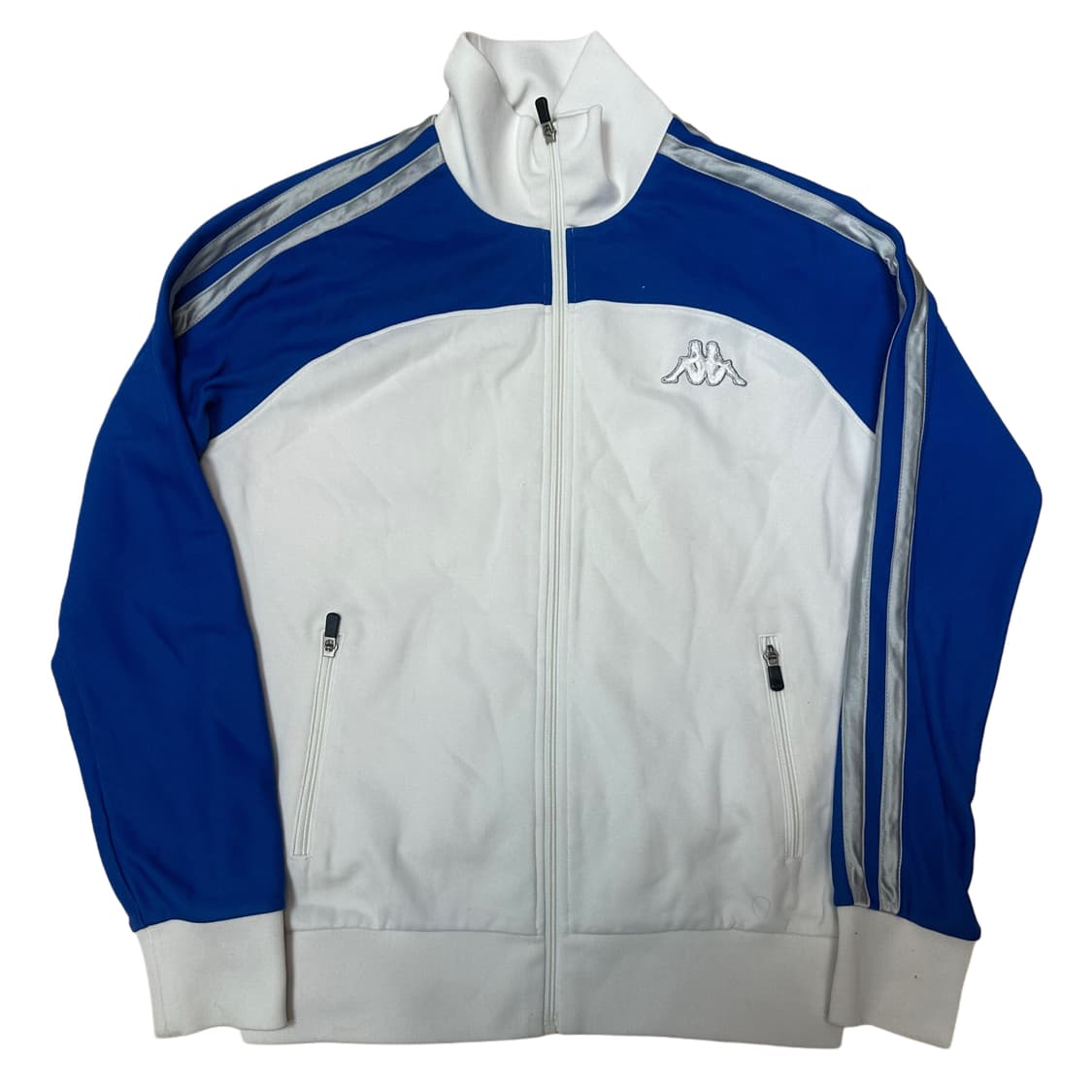 카파 00s 영국 백로고 화이트트랙탑져지 L 상품이미지2