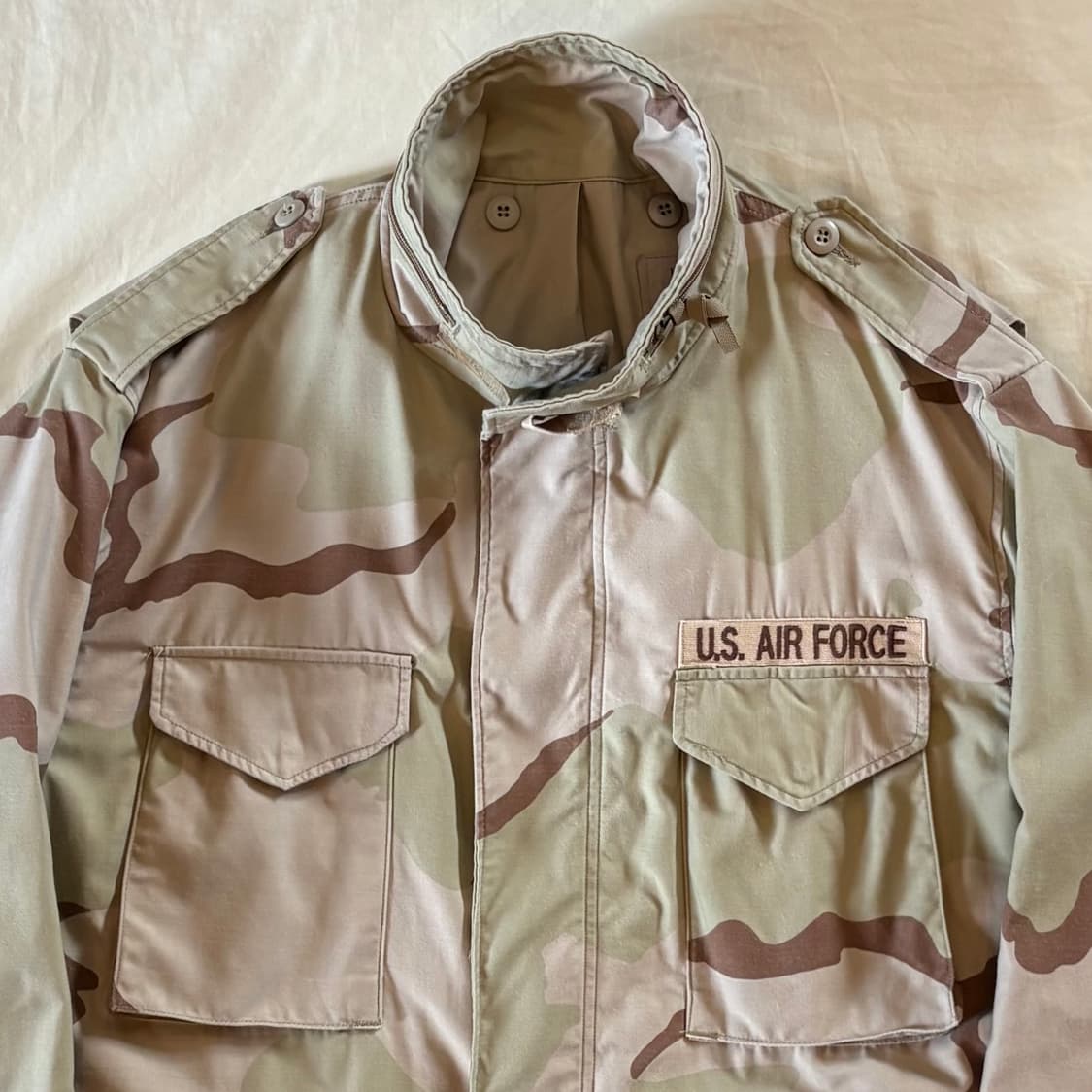 (X-L) 90s US M-65 데저트 카모 필드자켓 상품이미지2