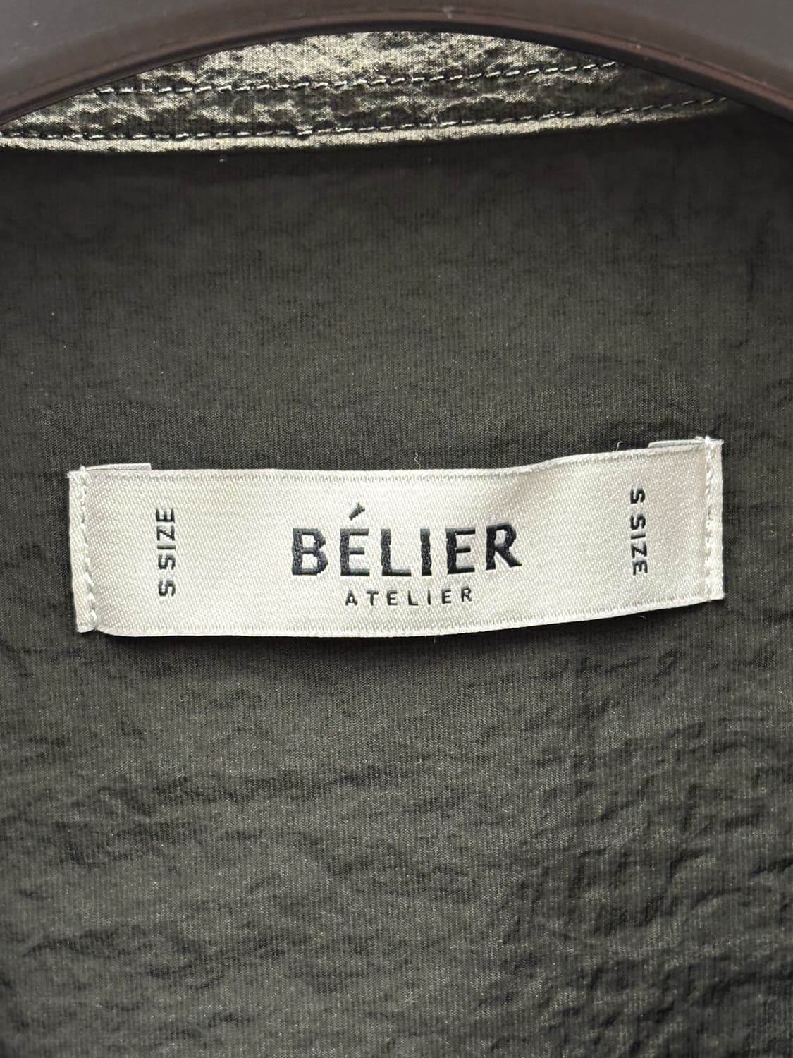 벨리에 아틀리에 셔츠 S B22WSH002-GR 상품이미지3