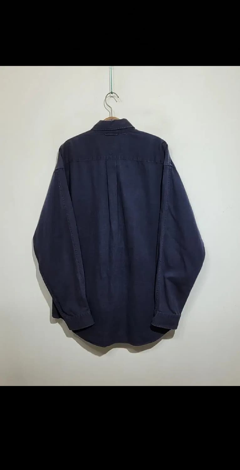 (3XL) 타미힐피거 빅사이즈 셔츠 네이비 토미 포켓 캐주얼  상품이미지6