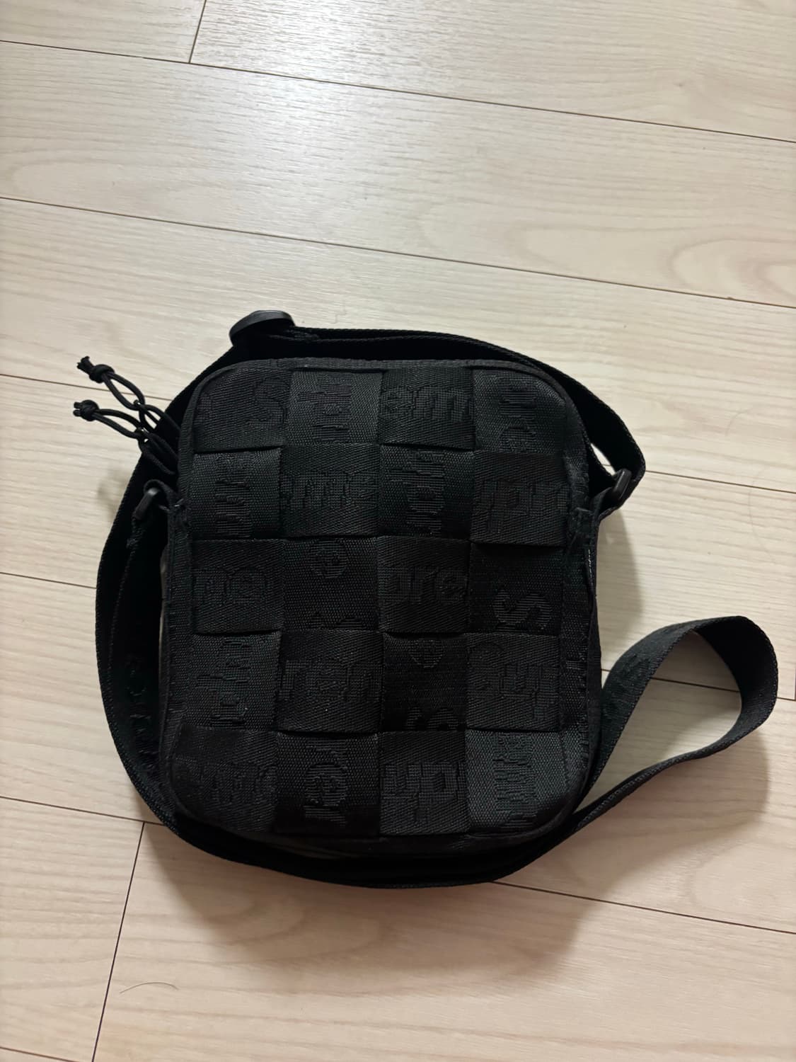 Supreme 슈프림 우븐 숄더백 블랙 23SS 상품이미지2