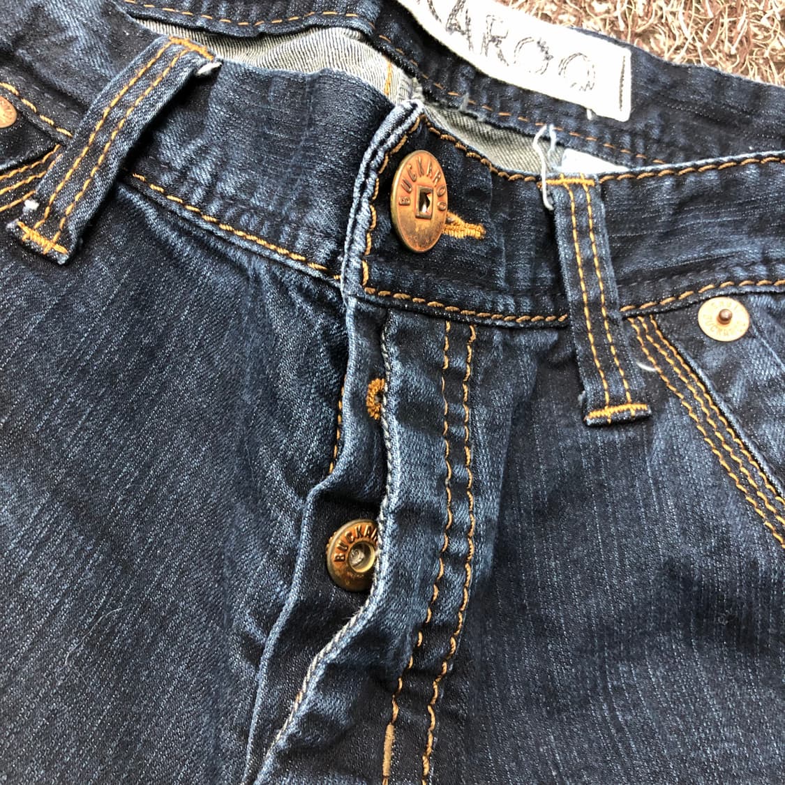 32 버커루 부츠컷 워싱 데님 팬츠 상품이미지3