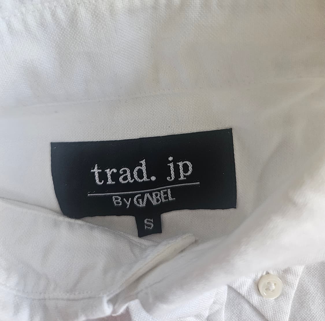 trad.jp by gabel 일본빈티지 하프버튼 반팔셔츠 상품이미지3
