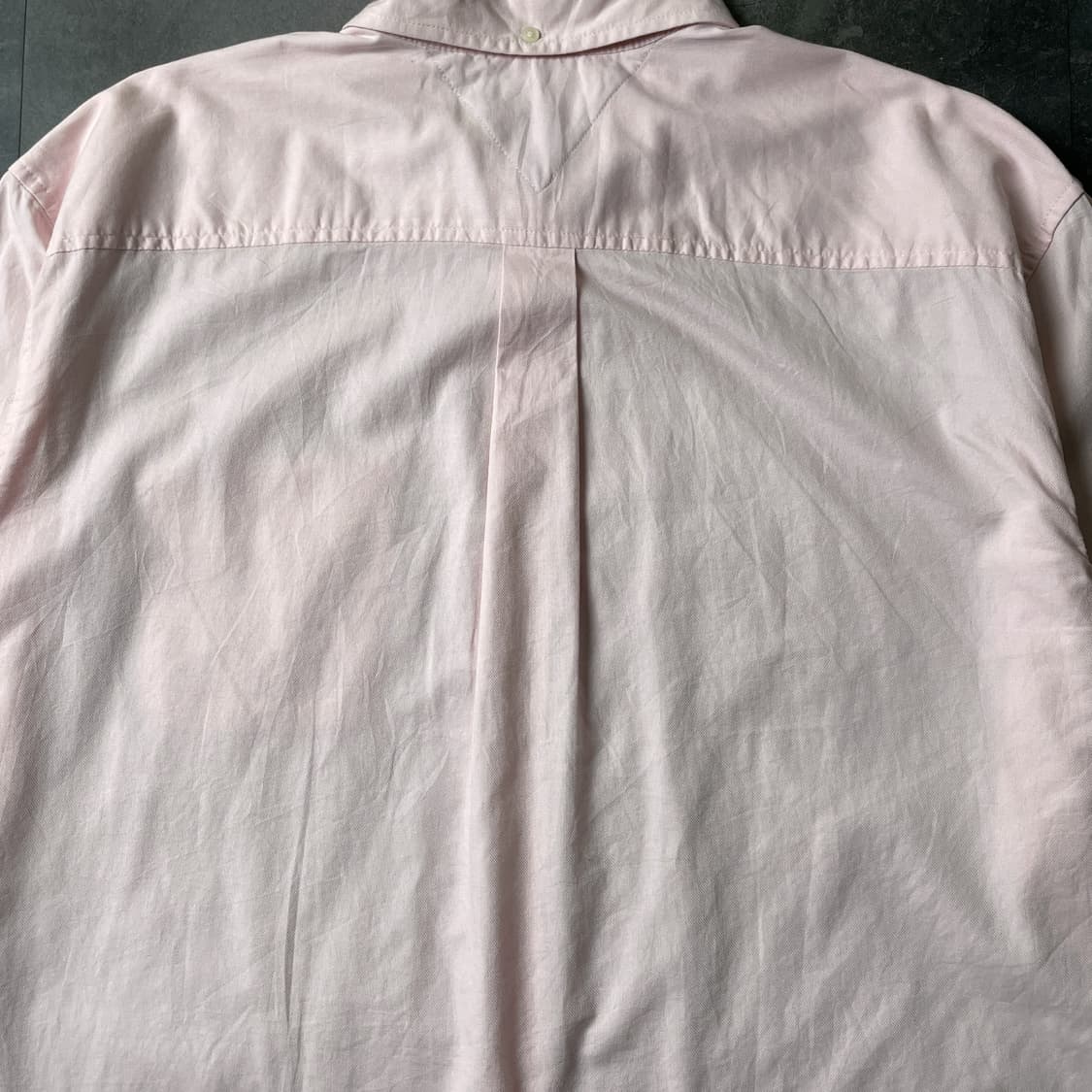 TOMMY HILFIGER 토미힐피거 빈티지 핑크 코튼셔츠 A00585 상품이미지7